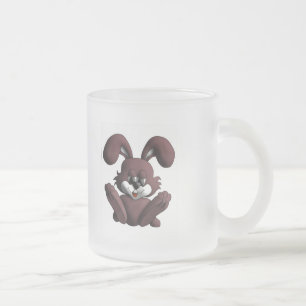 plush bunny mattglastasse