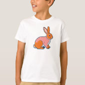 Plush Rabbit Illustration  T-Shirt (Vorderseite)