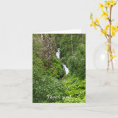 Plush Thunderbird Painterly Vielen Dank Karte (Gelbe Blume)