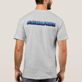 Plushdolphin11 minimales Shirt/Kapuze T-Shirt (Rückseite)