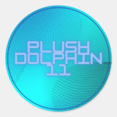 Plushdolphin11 Rundsticker Runder Aufkleber (Vorderseite)
