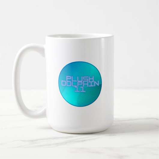 Plushdolphin11-Tasse Kaffeetasse (Links)