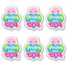 Plushies Liebe Frieden | Niedlich Kawaii Heart Ear