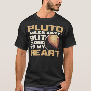 Pluto Astrologie Weltraumwissenschaft Planet Astro T-Shirt