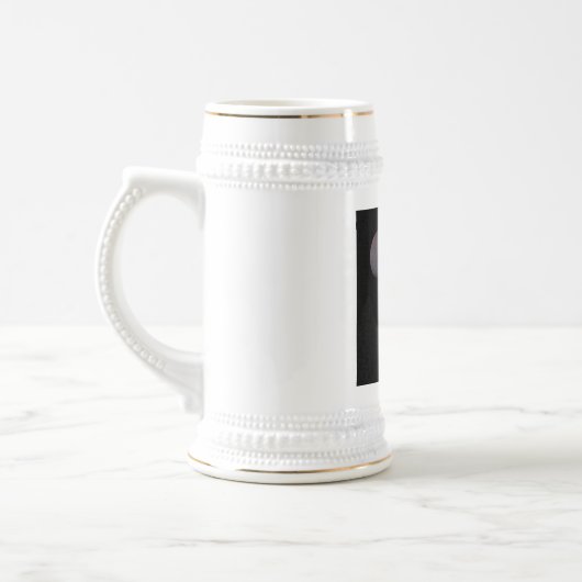 Pluto & Charon 9. oder Zwarf-Planet-Sonnensystem Bierglas (Links)