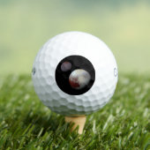Pluto & Charon 9. oder Zwarf-Planet-Sonnensystem Golfball (Insitu T-Shirt)