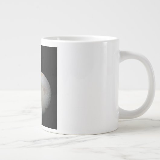 Pluto & Charon 9. oder Zwarf-Planet-Sonnensystem Jumbo-Tasse (Rechts)