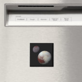 Pluto & Charon 9. oder Zwarf-Planet-Sonnensystem Magnet (In Situ (Geschirrspüler))