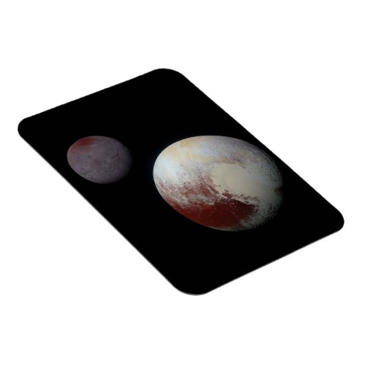 Pluto & Charon 9. oder Zwarf-Planet-Sonnensystem Magnet (Rechte Seite)