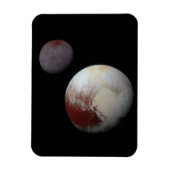 Pluto & Charon 9. oder Zwarf-Planet-Sonnensystem Magnet (Vertikal)