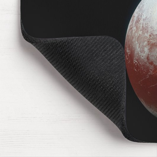 Pluto & Charon 9. oder Zwarf-Planet-Sonnensystem Mousepad (Ecke)