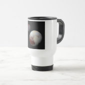 Pluto & Charon 9. oder Zwarf-Planet-Sonnensystem Reisebecher (VorderseiteRechts)