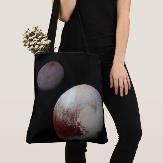 Pluto & Charon 9. oder Zwarf-Planet-Sonnensystem Tasche (Von Nahem)