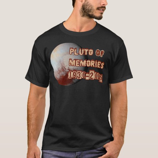 Pluto der Erinnerungen Pluto nie vergessen - T-Shirt (Vorderseite)