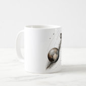 Pluto Distant Omen Himmelskörper Zwergplanet Tasse (Vorderseite Links)