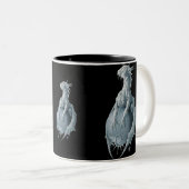 Pluto-Drache Zweifarbige Tasse (VorderseiteRechts)