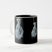 Pluto-Drache Zweifarbige Tasse (Vorderseite Links)