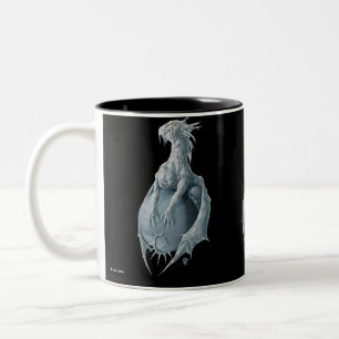 Pluto-Drache Zweifarbige Tasse