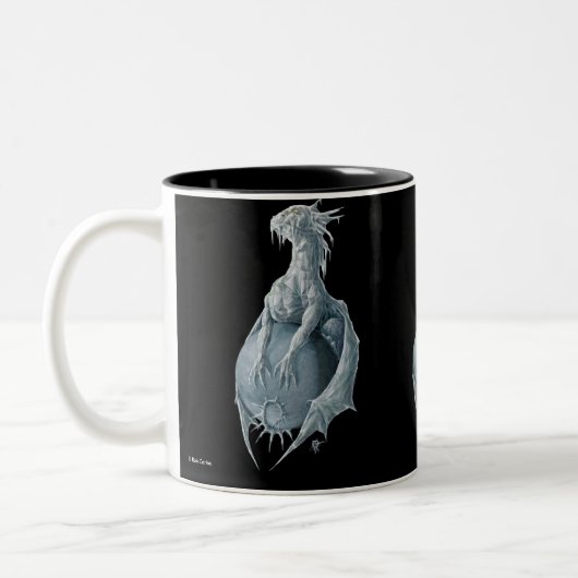 Pluto-Drache Zweifarbige Tasse (Links)