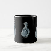 Pluto-Drache Zweifarbige Tasse (Mittel)