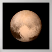 Pluto Foto Poster Print (Vorne)