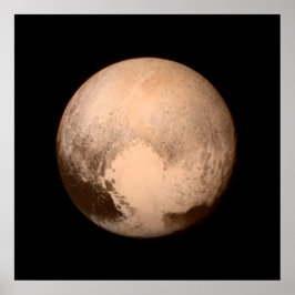 Pluto Foto Poster Print