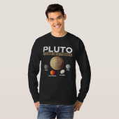 Pluto Found New Friends Eris Haumea Makemake Ceres T-Shirt (Vorne ganz)