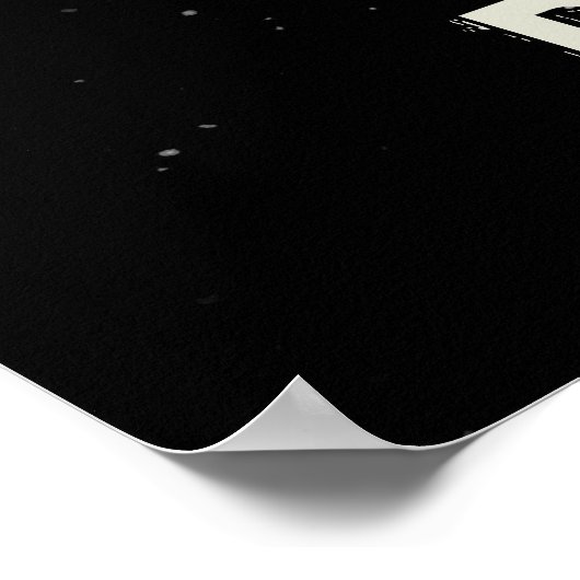 Pluto gelbes Planet 3d-Universum-Darstellung Poster (Ecke)