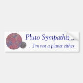 Pluto-Gleich gesinnter Autoaufkleber (Vorne)