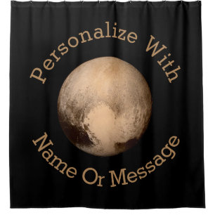 Pluto Graphic Duschvorhang