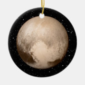 Pluto Herz-Ansicht Keramik Ornament (Vorne)