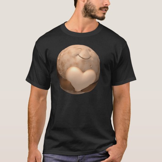 Pluto-Herz T-Shirt (Vorderseite)