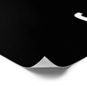 Pluto ist ein Planet, der mich bekämpft - Astronom Poster (Ecke)