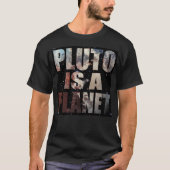 Pluto ist ein Planet T-Shirt (Vorderseite)