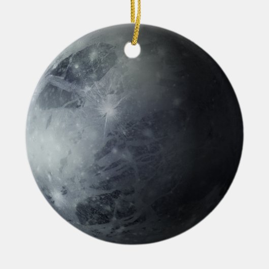 Pluto Keramik Ornament (Vorne)