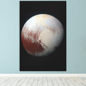 Pluto Leinwanddruck (Insitu (Holzboden))