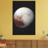 Pluto Leinwanddruck (Insitu (Wohnzimmer))