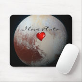 Pluto Liebhaber Mousepad (Mit Mouse)