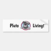 Pluto Living Autoaufkleber (Vorne)