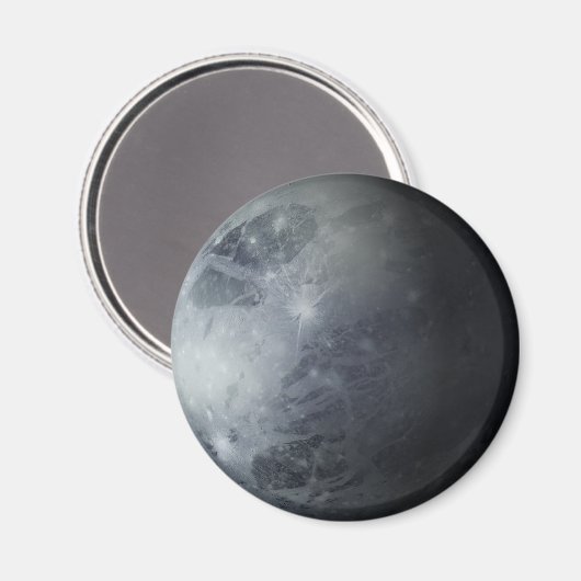 Pluto Magnet (Vorderseite/Rückseite)