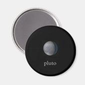 Pluto Magnet (Vorderseite/Rückseite)