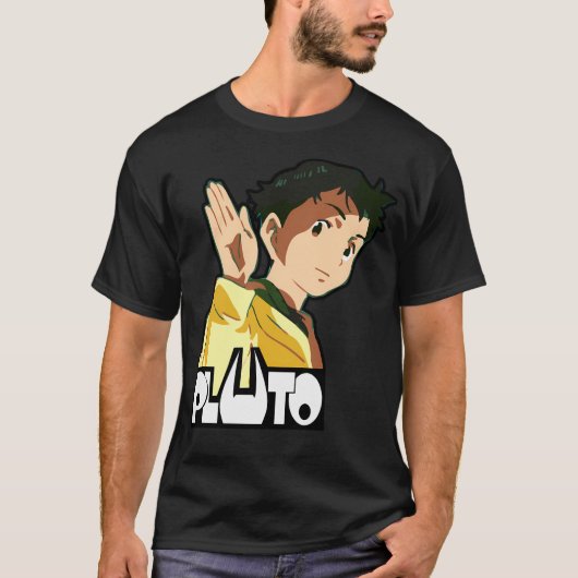 Pluto Manga T-Shirt (Vorderseite)