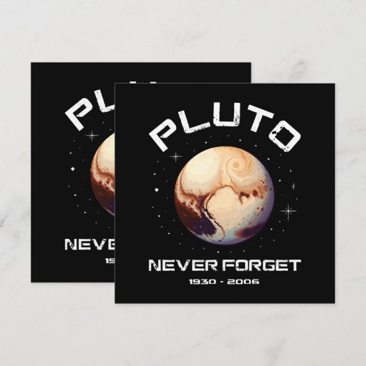 Pluto Never Forget (Vorne/Hinten)