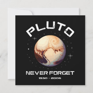 Pluto Never Forget