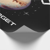Pluto Never Forget Geschenkpapier (Ecke)