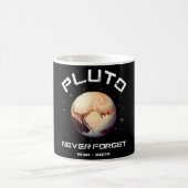 Pluto Never Forget Kaffeetasse (Mittel)