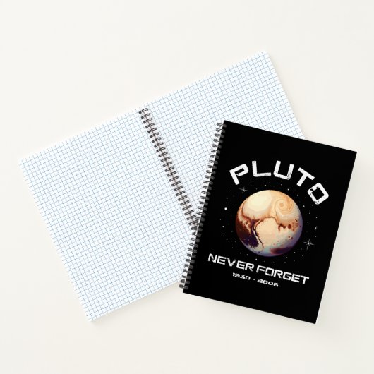 Pluto Never Forget Notizblock (Innenseite)