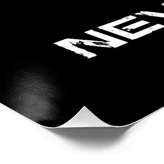 Pluto Never Forget Poster (Ecke)