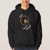 PLUTO Never Forget Retro Astronomer Present Hoodie (Vorderseite)
