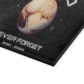 Pluto Never Forget Schneidebrett (Ecke)